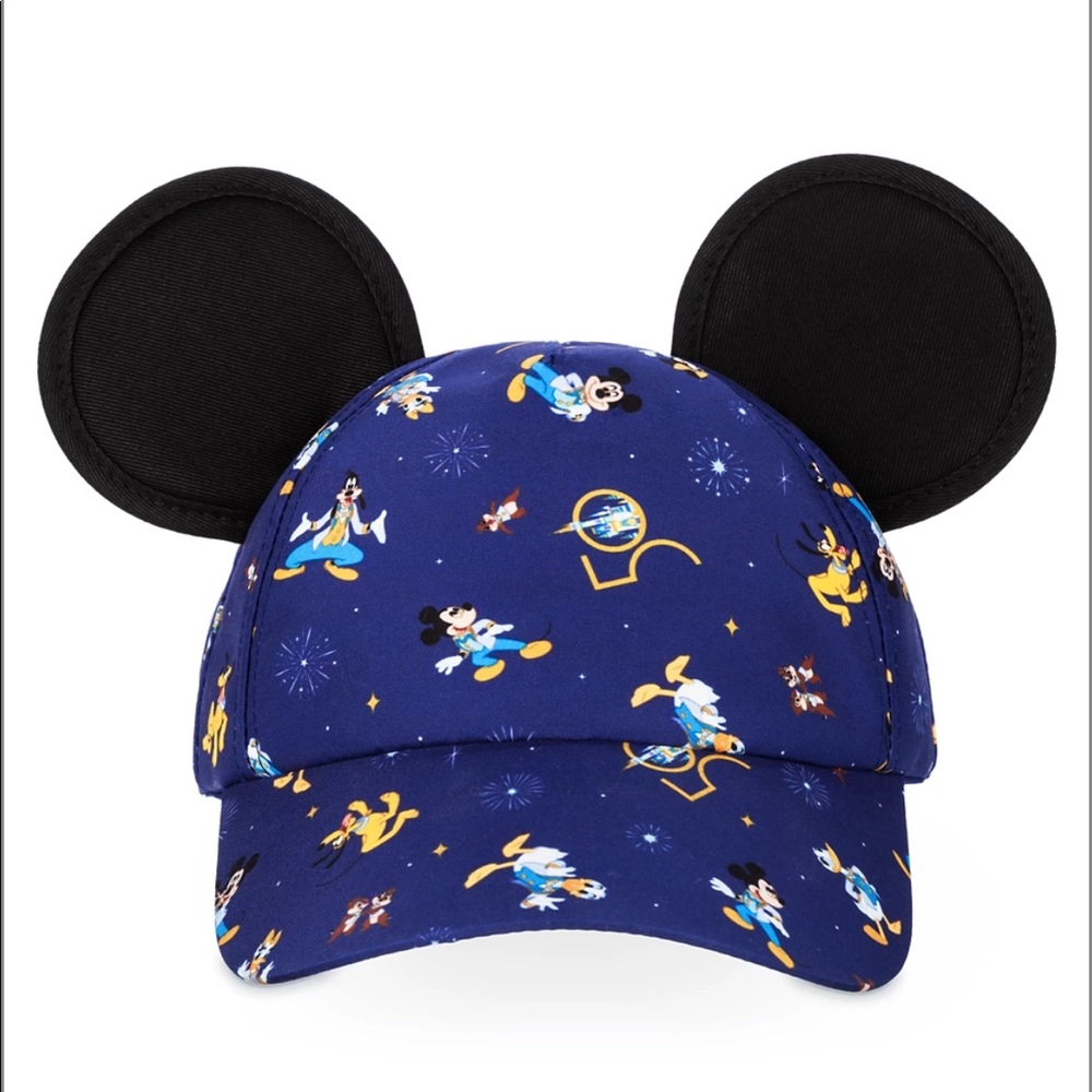 NWT authentic Disney 50th Anniversary toddler hat ballcap adorable Mickey Mouse